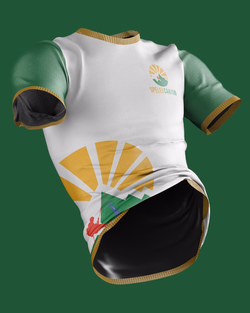 Maillot Spéléo Canyon, version verte